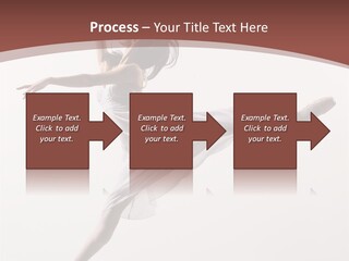 Theatrical Mid Air Tiptoe PowerPoint Template