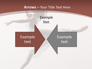 Theatrical Mid Air Tiptoe PowerPoint Template