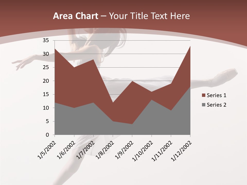 Theatrical Mid Air Tiptoe PowerPoint Template