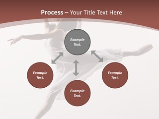 Theatrical Mid Air Tiptoe PowerPoint Template