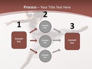 Theatrical Mid Air Tiptoe PowerPoint Template