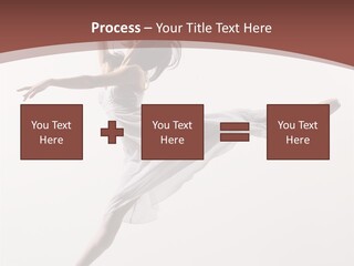 Theatrical Mid Air Tiptoe PowerPoint Template