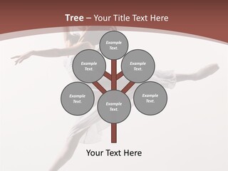 Theatrical Mid Air Tiptoe PowerPoint Template