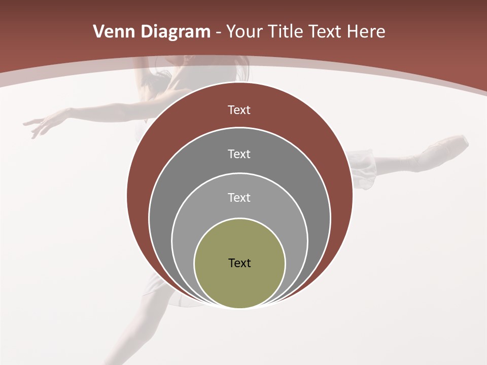 Theatrical Mid Air Tiptoe PowerPoint Template