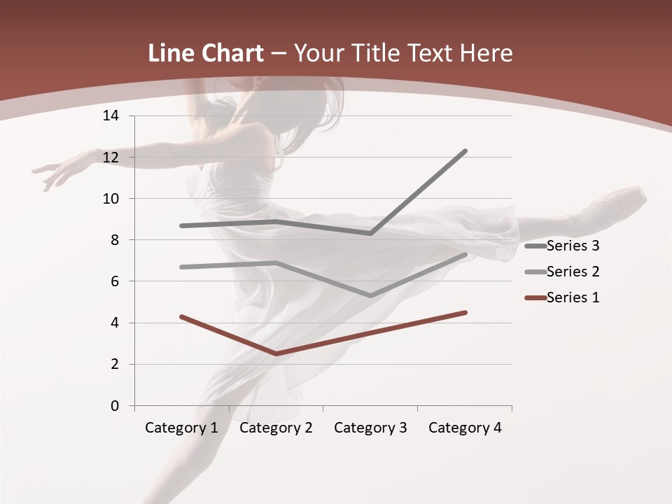 Theatrical Mid Air Tiptoe PowerPoint Template