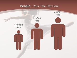 Theatrical Mid Air Tiptoe PowerPoint Template