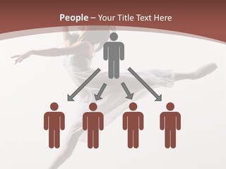 Theatrical Mid Air Tiptoe PowerPoint Template