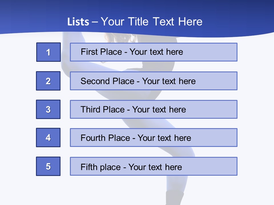 Action Posing Studio PowerPoint Template