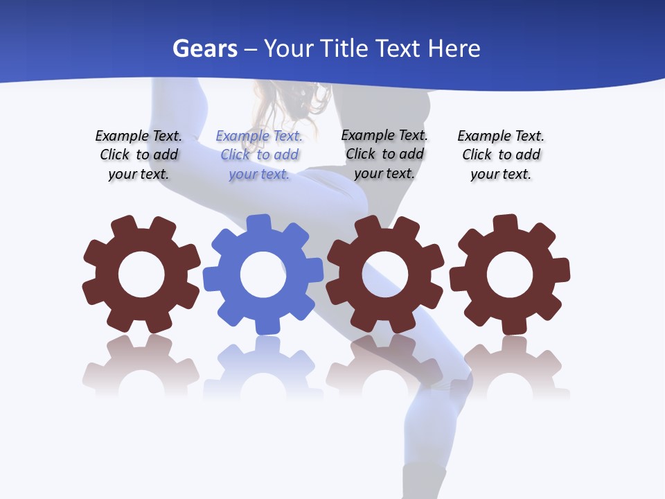 Action Posing Studio PowerPoint Template