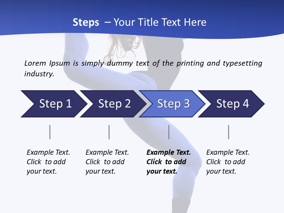 Action Posing Studio PowerPoint Template