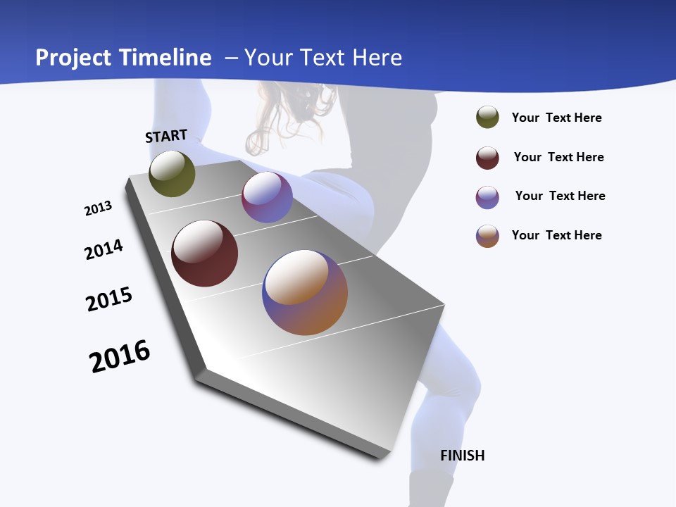 Action Posing Studio PowerPoint Template