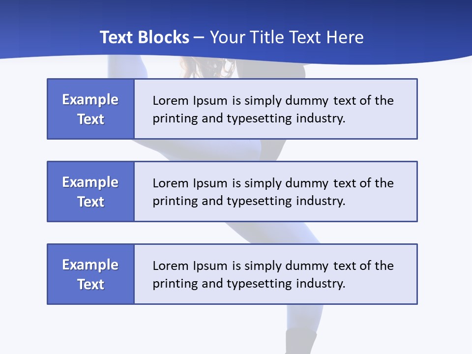 Action Posing Studio PowerPoint Template