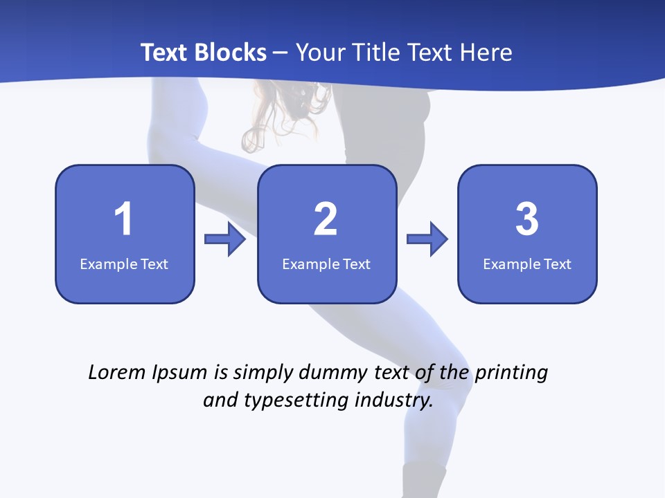Action Posing Studio PowerPoint Template