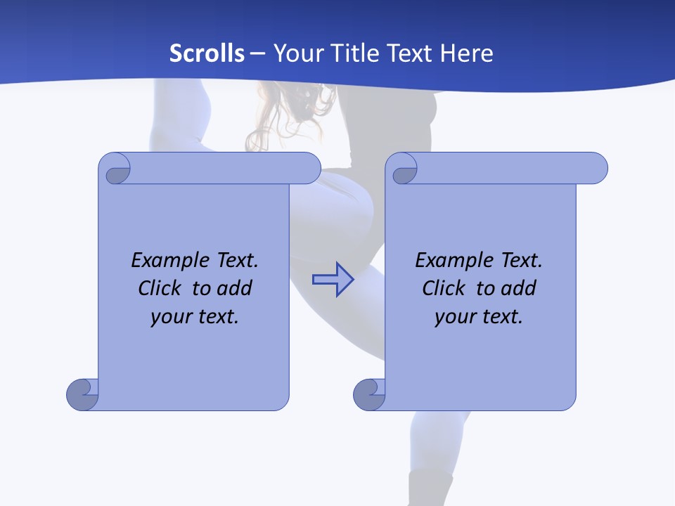 Action Posing Studio PowerPoint Template