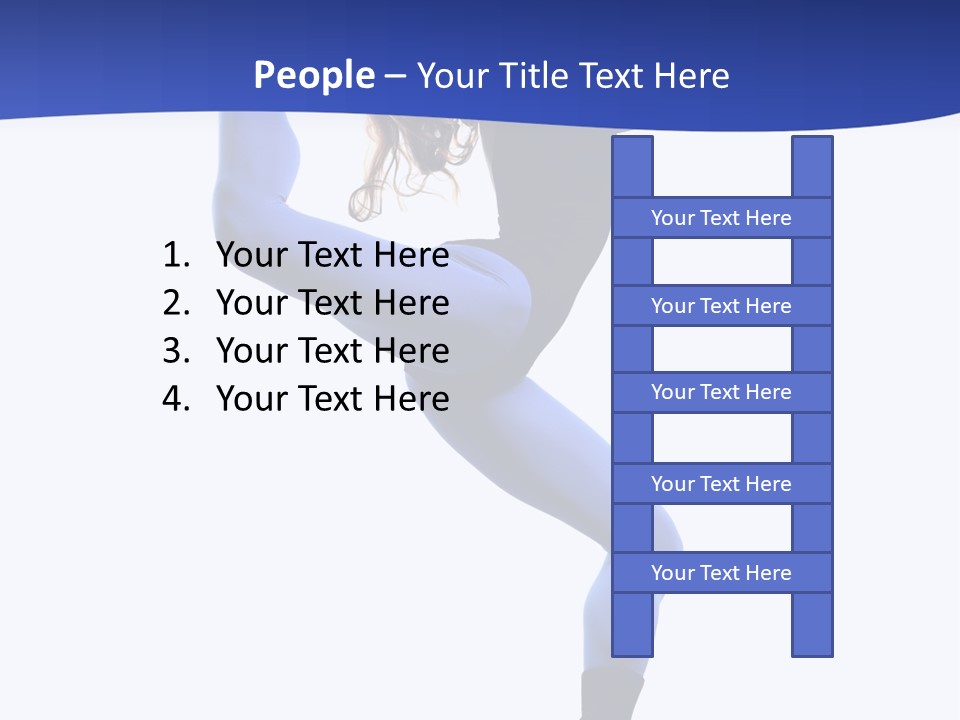 Action Posing Studio PowerPoint Template