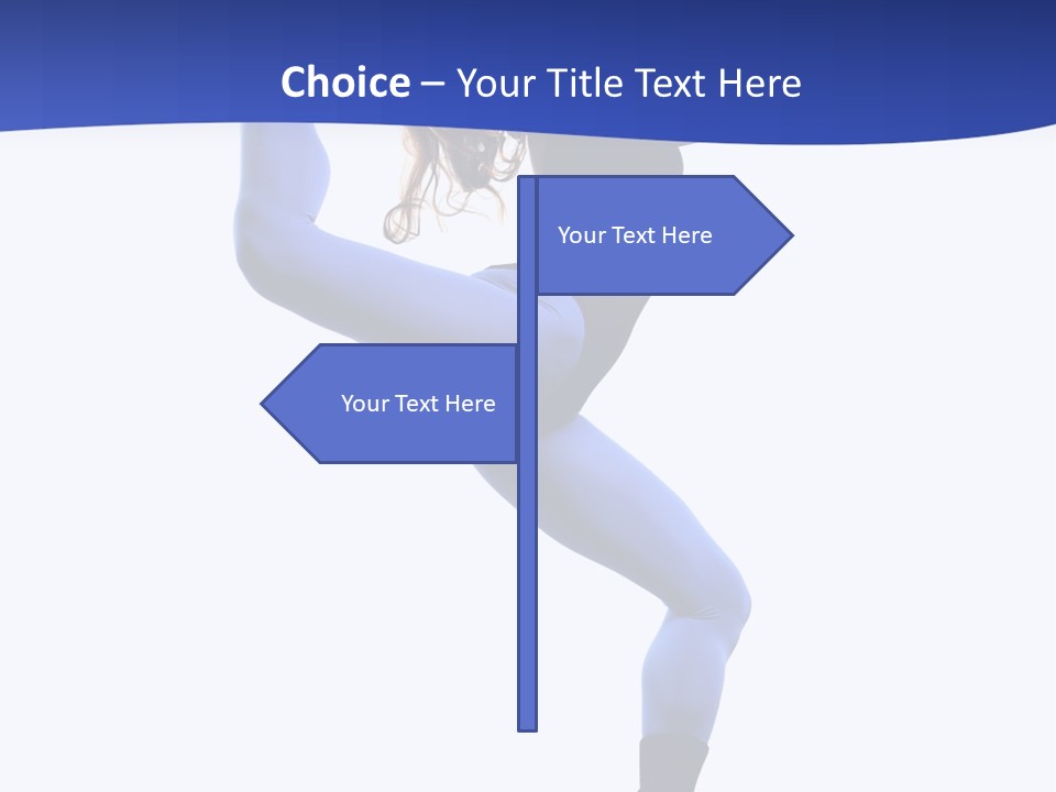 Action Posing Studio PowerPoint Template