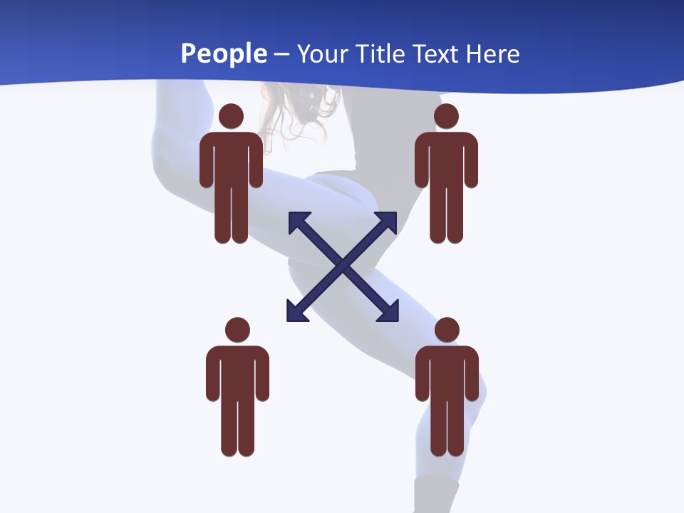 Action Posing Studio PowerPoint Template