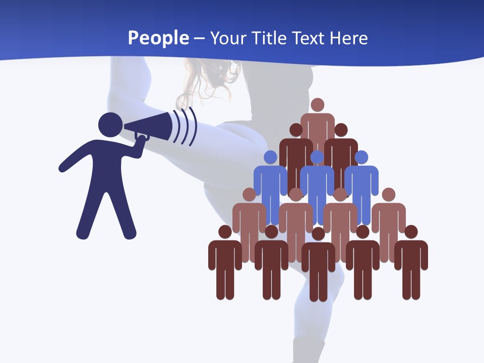 Action Posing Studio PowerPoint Template