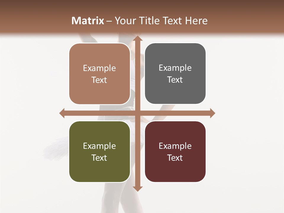 Studio Pose Flexibility PowerPoint Template