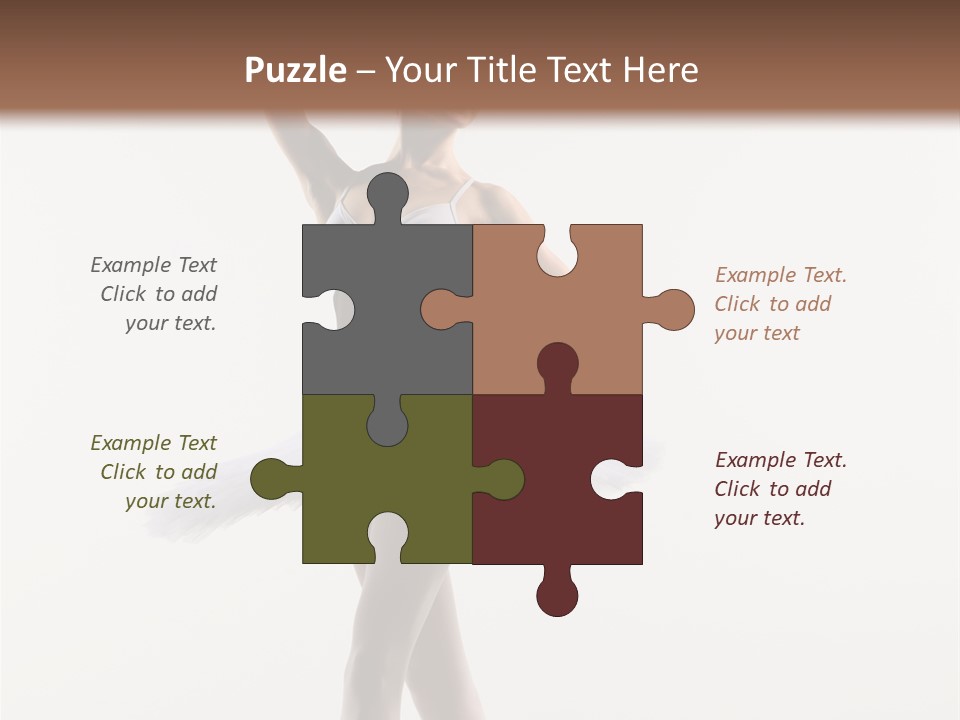 Studio Pose Flexibility PowerPoint Template