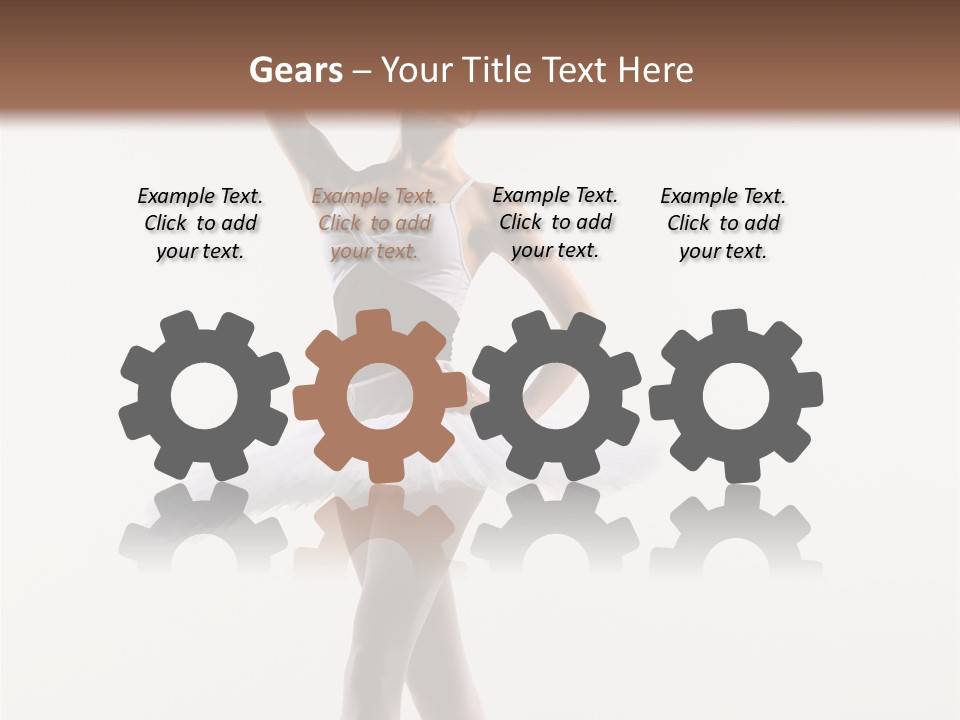 Studio Pose Flexibility PowerPoint Template