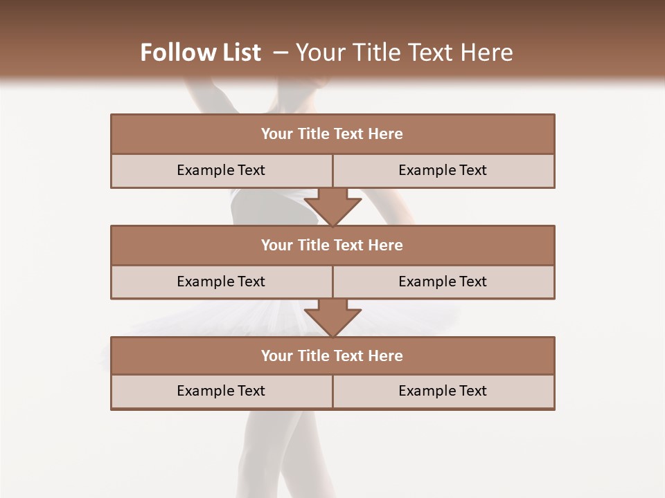 Studio Pose Flexibility PowerPoint Template