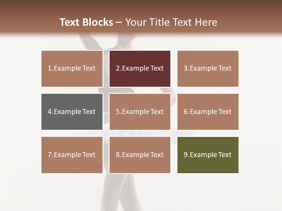 Studio Pose Flexibility PowerPoint Template