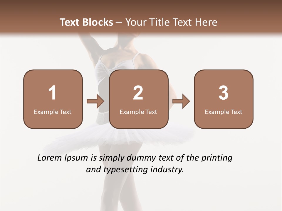 Studio Pose Flexibility PowerPoint Template