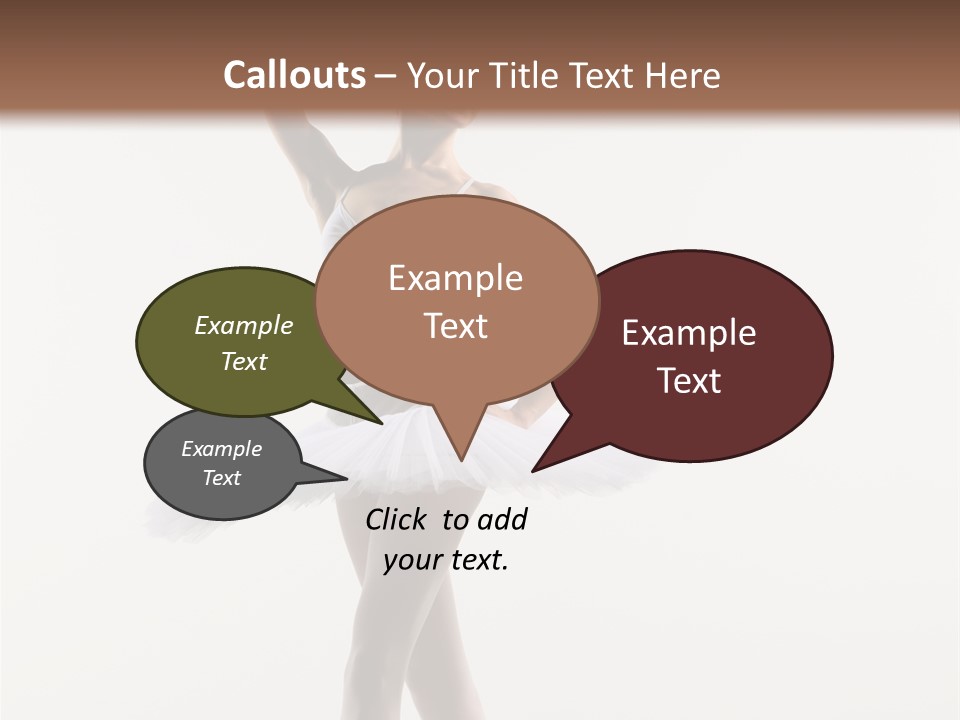 Studio Pose Flexibility PowerPoint Template