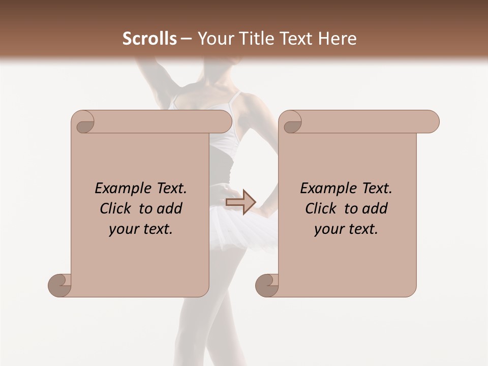 Studio Pose Flexibility PowerPoint Template
