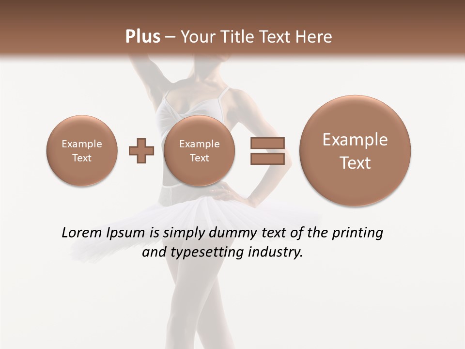 Studio Pose Flexibility PowerPoint Template