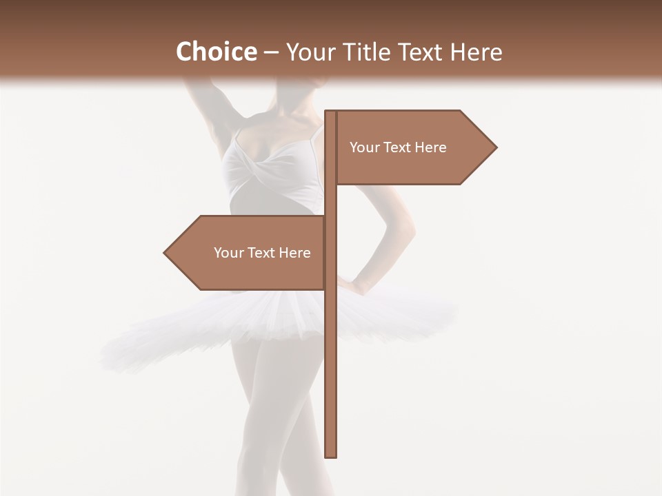 Studio Pose Flexibility PowerPoint Template