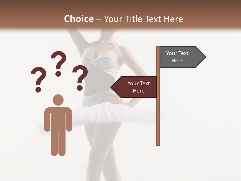 Studio Pose Flexibility PowerPoint Template