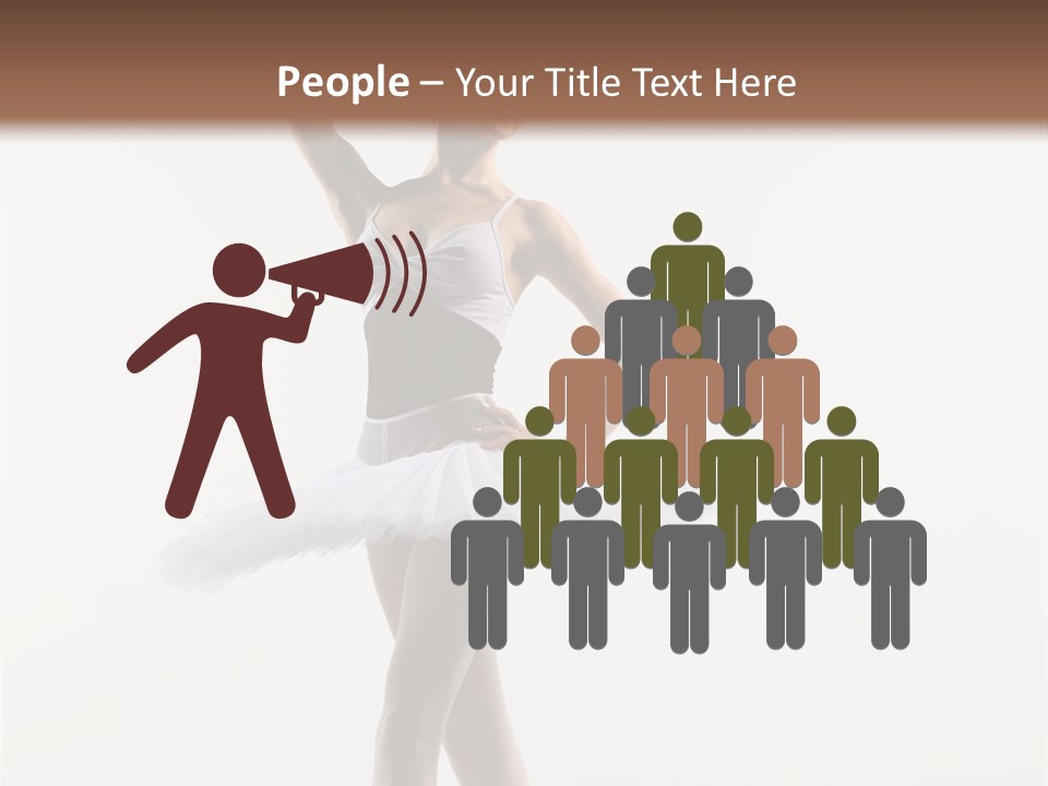 Studio Pose Flexibility PowerPoint Template