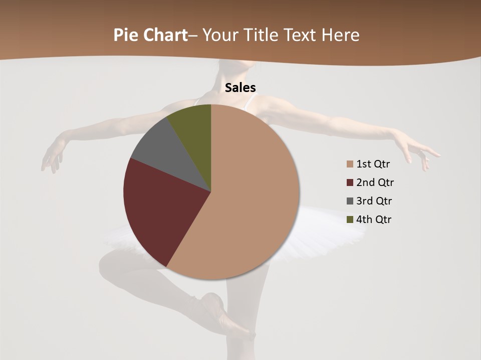 Exercise Flexibility Ballet PowerPoint Template