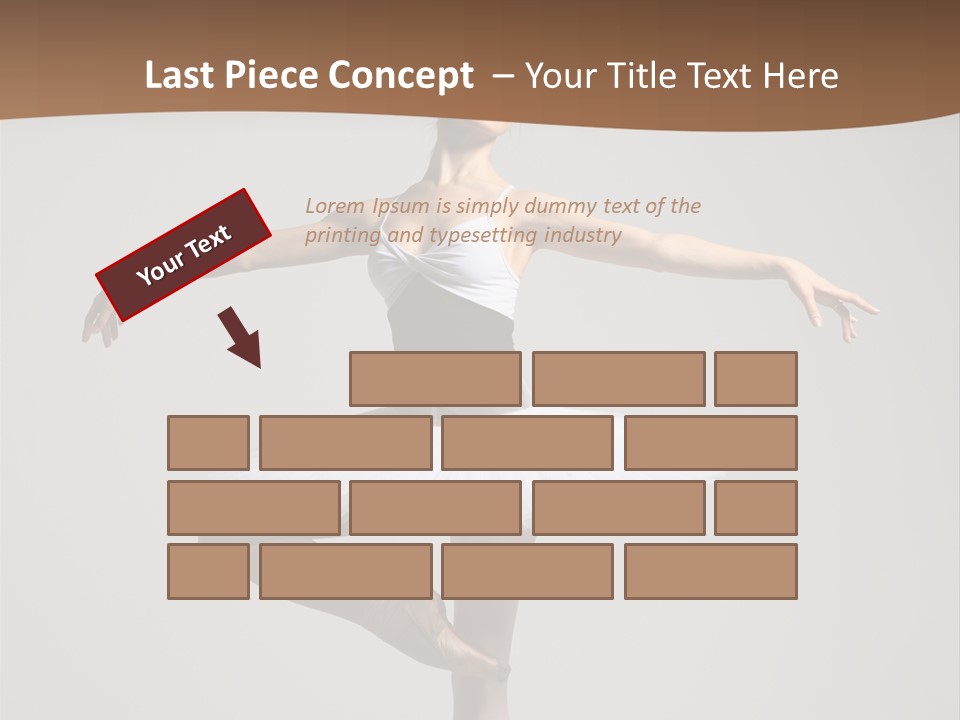 Exercise Flexibility Ballet PowerPoint Template