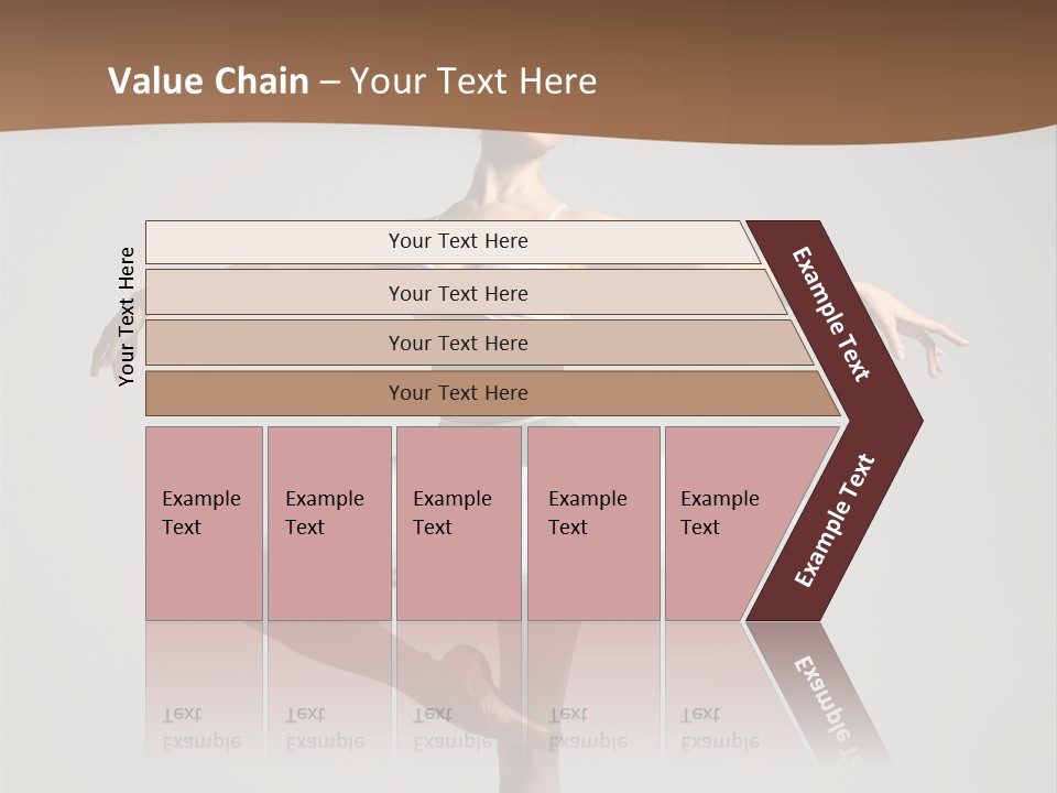 Exercise Flexibility Ballet PowerPoint Template