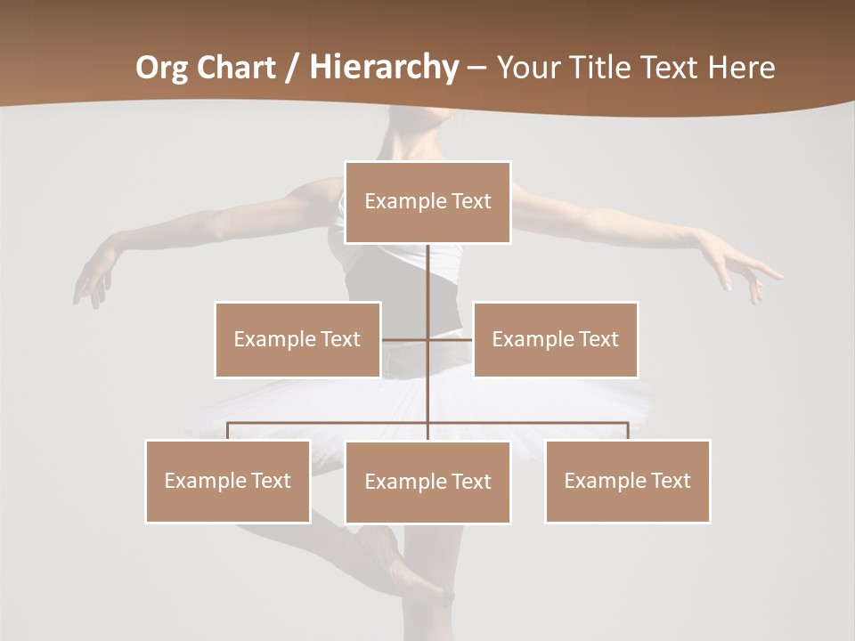 Exercise Flexibility Ballet PowerPoint Template