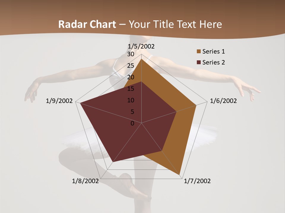 Exercise Flexibility Ballet PowerPoint Template