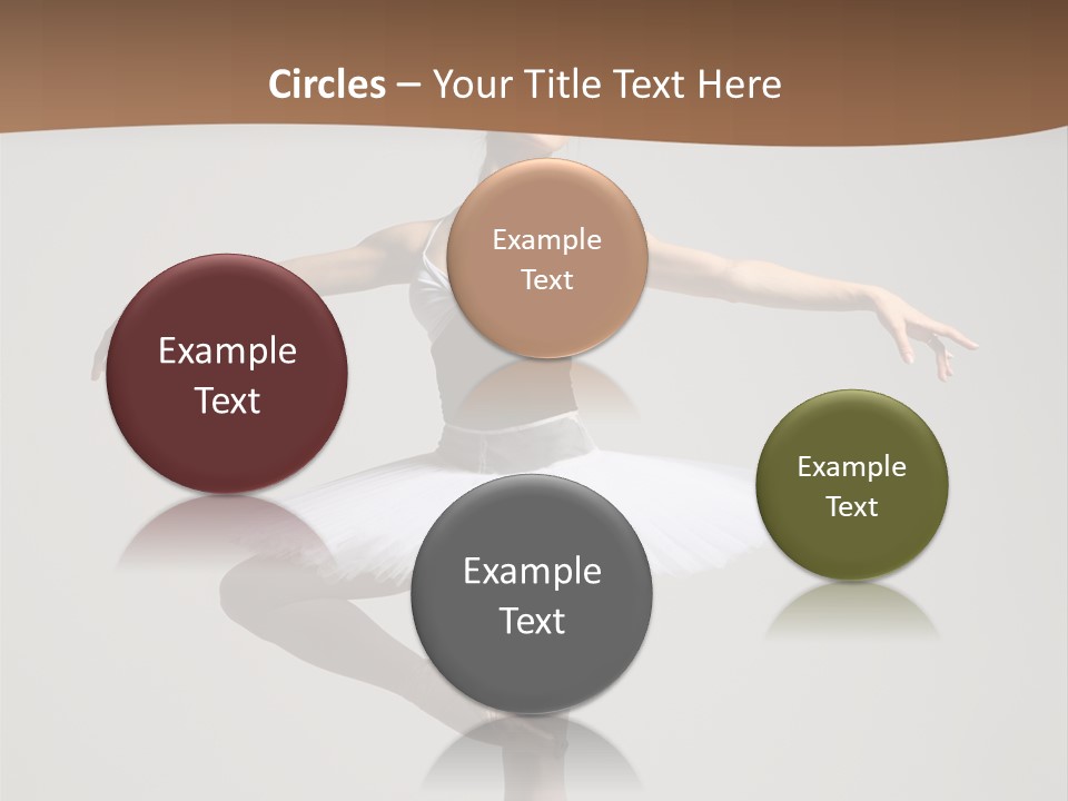 Exercise Flexibility Ballet PowerPoint Template