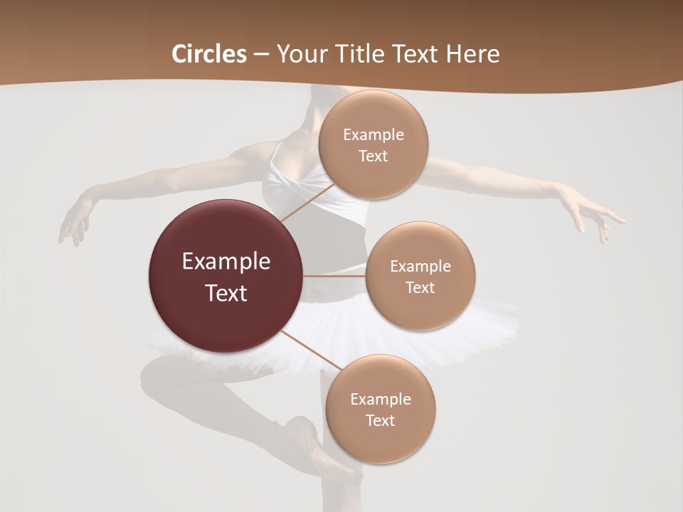 Exercise Flexibility Ballet PowerPoint Template