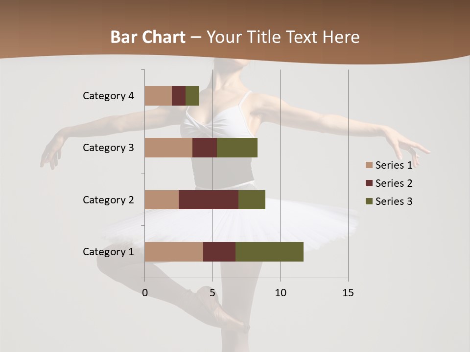 Exercise Flexibility Ballet PowerPoint Template