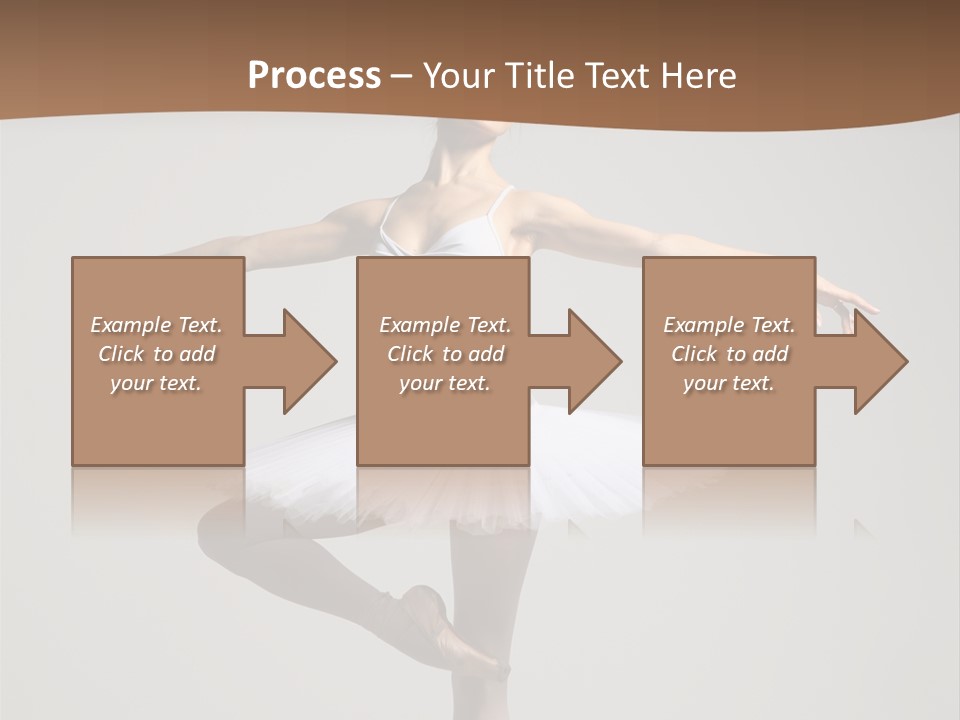 Exercise Flexibility Ballet PowerPoint Template