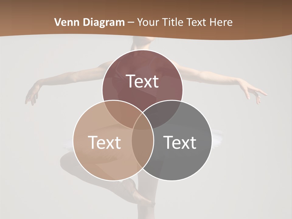 Exercise Flexibility Ballet PowerPoint Template