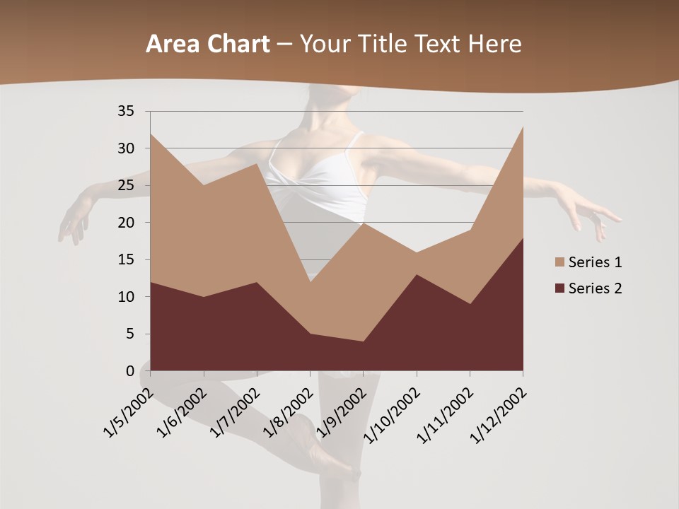 Exercise Flexibility Ballet PowerPoint Template