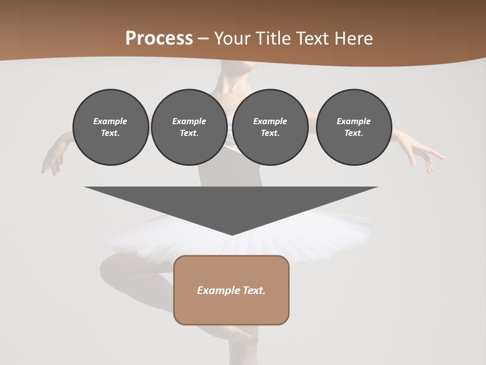 Exercise Flexibility Ballet PowerPoint Template