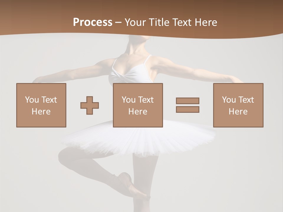 Exercise Flexibility Ballet PowerPoint Template