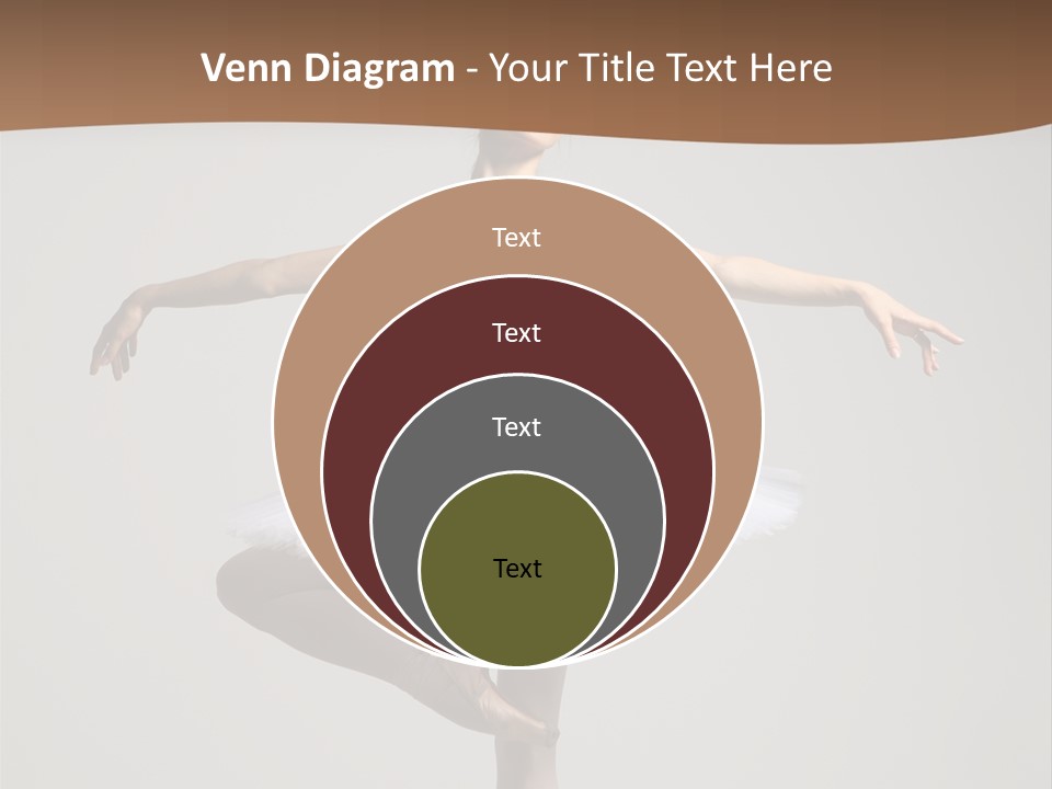 Exercise Flexibility Ballet PowerPoint Template