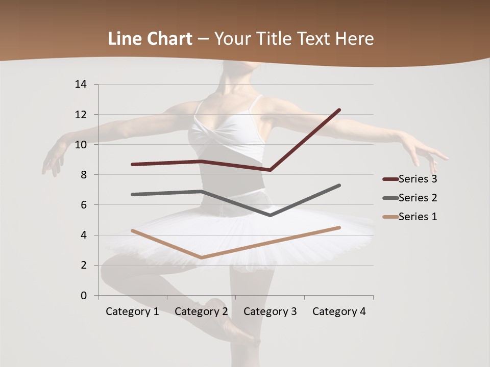 Exercise Flexibility Ballet PowerPoint Template