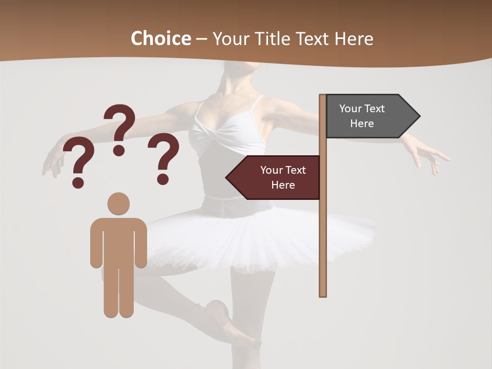 Exercise Flexibility Ballet PowerPoint Template